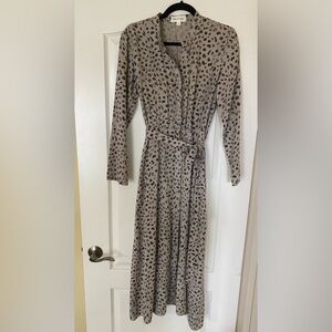 Cloth & Stone Animal Print Dress Size Small
